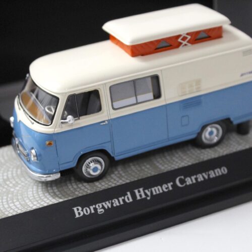 1:43 Premium ClassiXXs Borgward Hymer Caravano light blue/ white