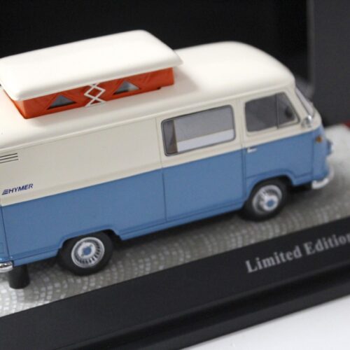 1:43 Premium ClassiXXs Borgward Hymer Caravano light blue/ white