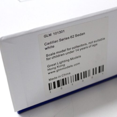 1:43 GLM Cadillac Series 62 Sedan 4-Door white