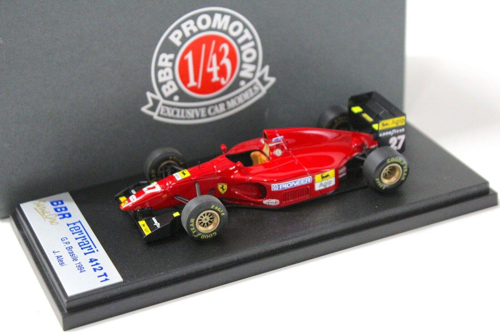 1:43 BBR () F1 Ferrari 412 T1 GP Brasile 1994 J.Alesi #27