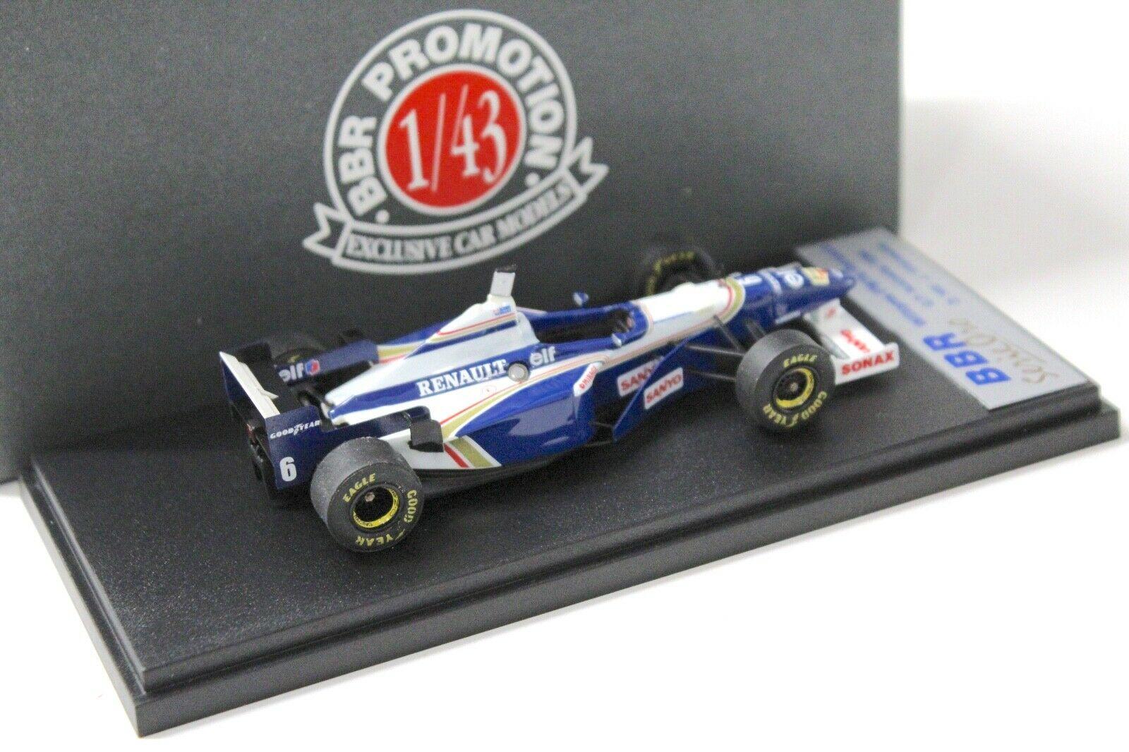 1:43 BBR () F1 Williams Renault FW18 GP Australia Villeneuve