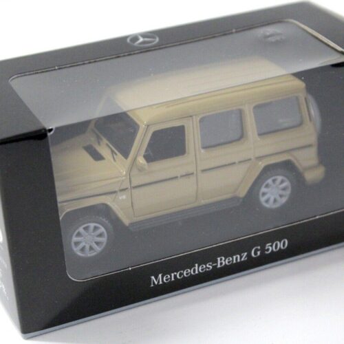 1:43 Maisto Mercedes G500 W463 Pullback beige DEALER VERSION