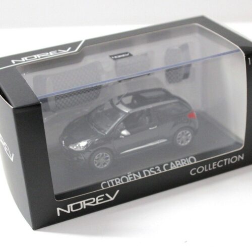 1:43 Norev Citroen DS3 Cabrio black 2013