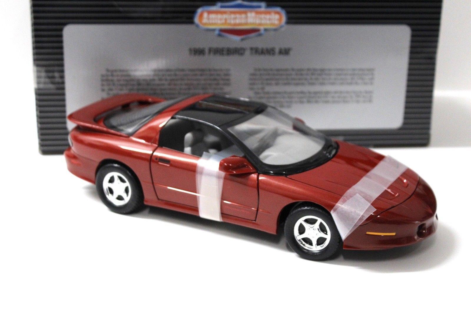 1:18 ERTL Pontiac Firebird Trans AM 1996 dark red
