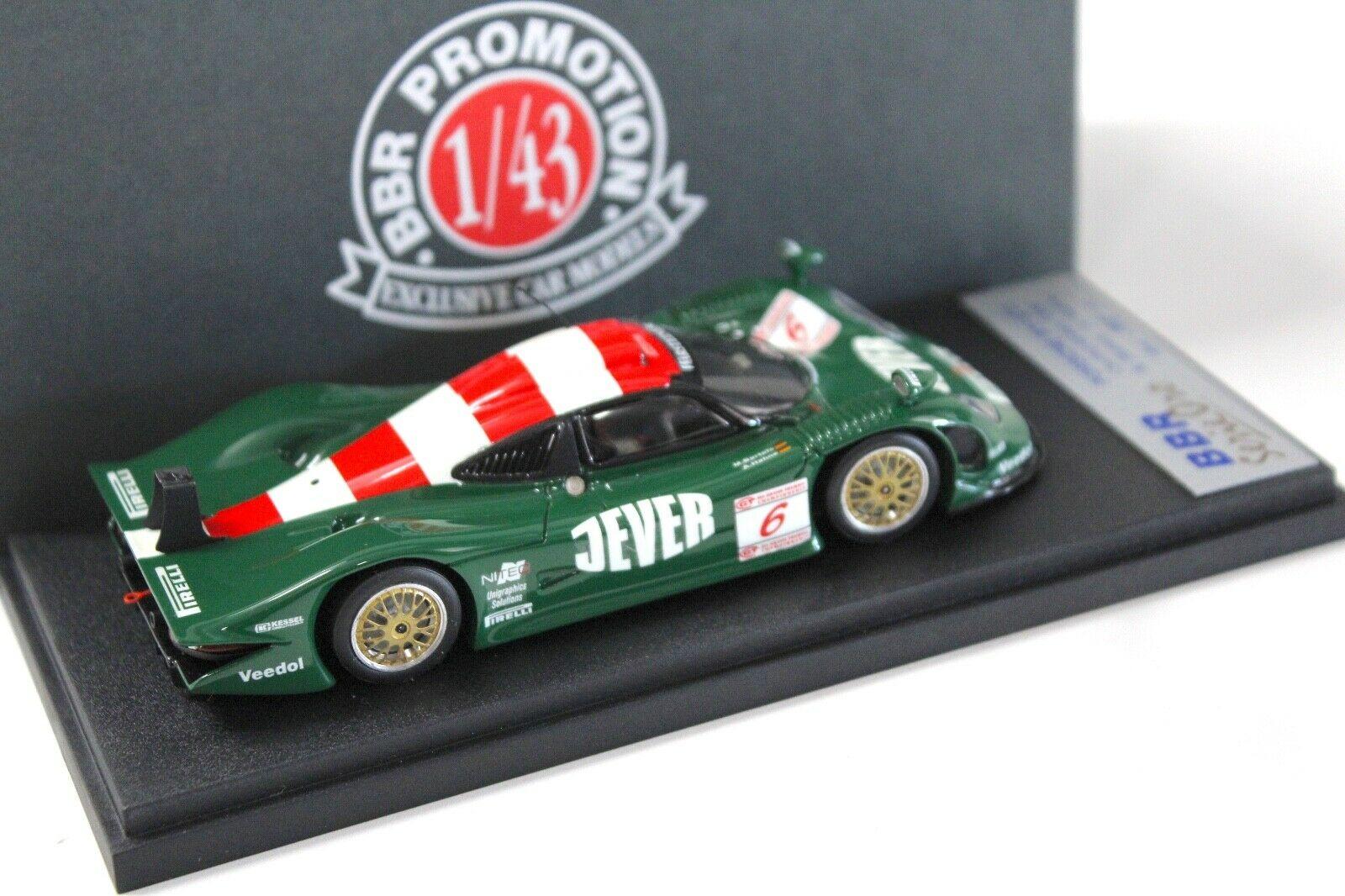 1:43 BBR Porsche 911 996 GT1 Oschersleben 1998 JEVER #6 green