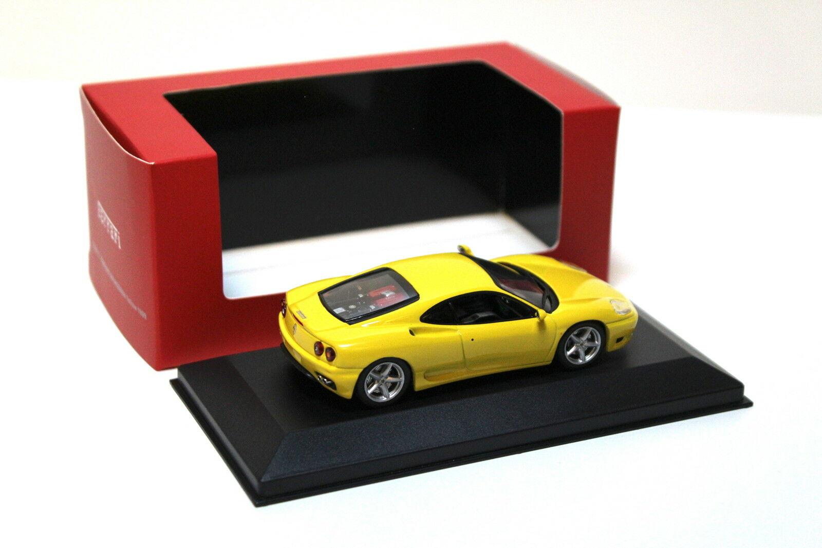 1:43 IXO Ferrari 360 Modena 1999 yellow DEALER VERSION