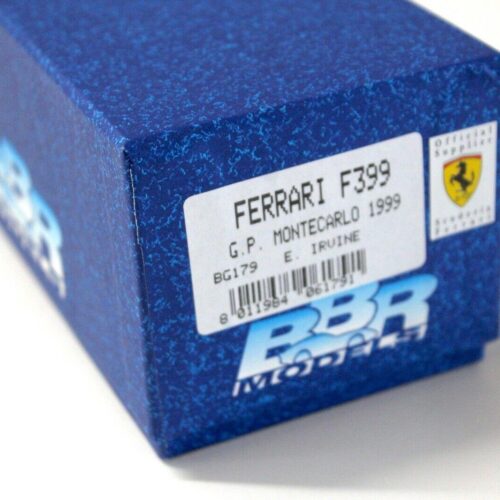 1:43 BBR F1 Ferrari F399 GP Montecarlo 1999 E.Irvine #4