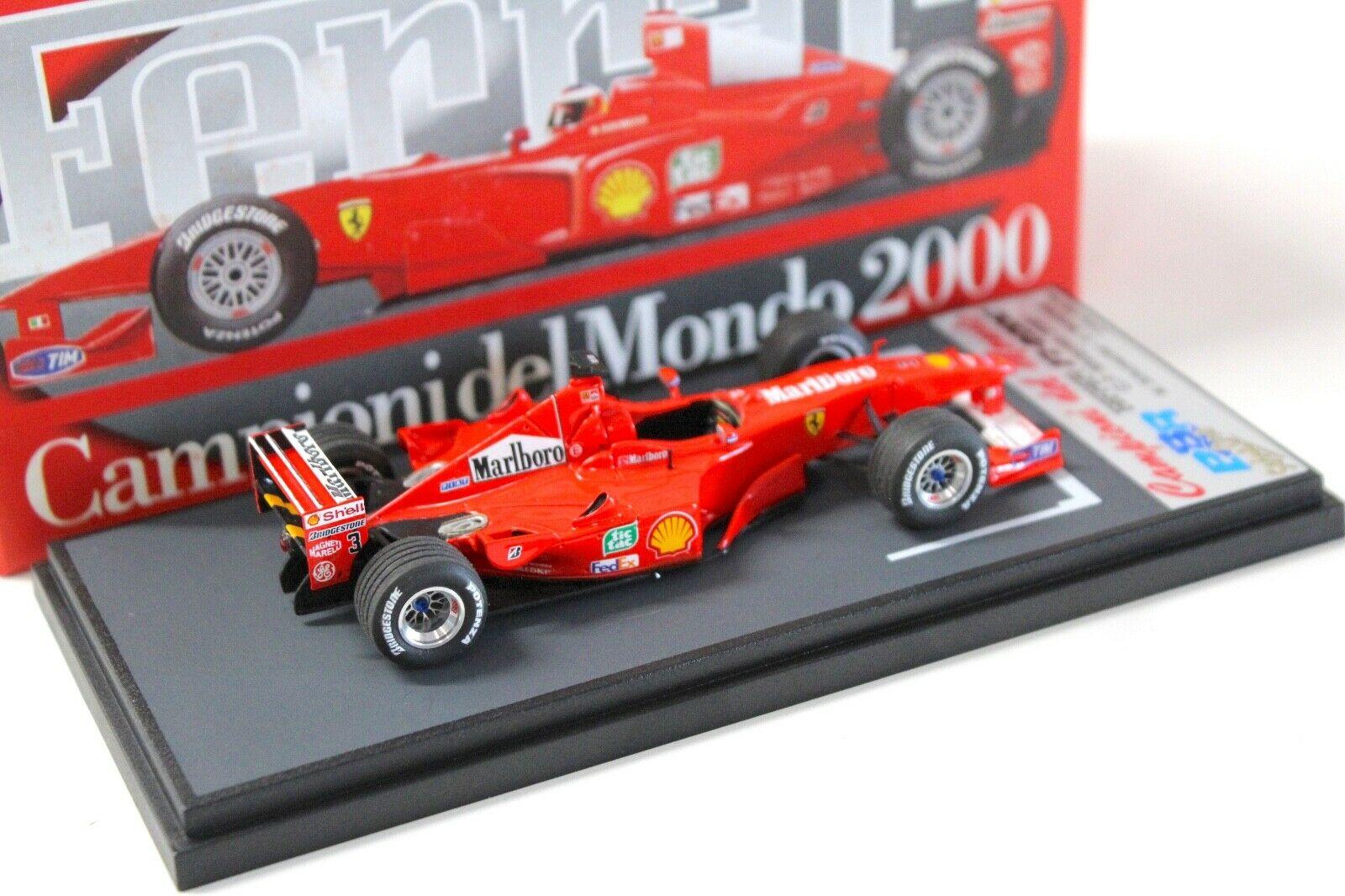1:43 BBR Ferrari F1-2000 GP Malaysia M.Schumacher
