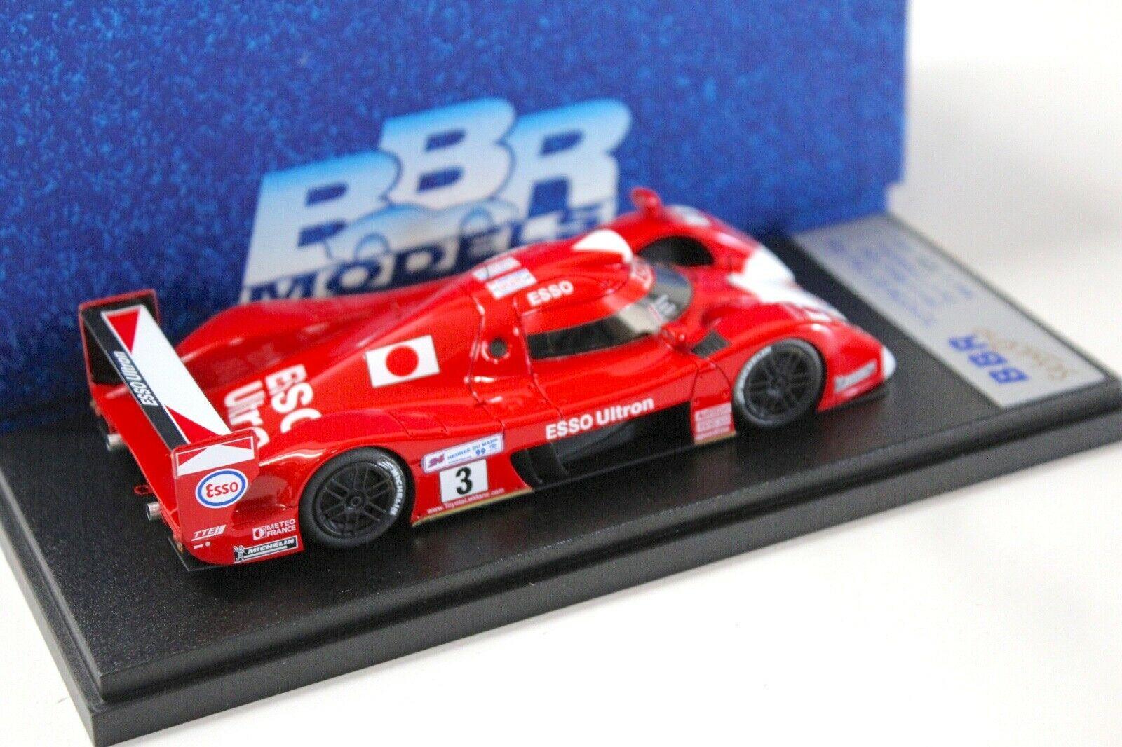 1:43 BBR Toyota GT ONE GTP 24h Le Mans 1999 #3 Katayama