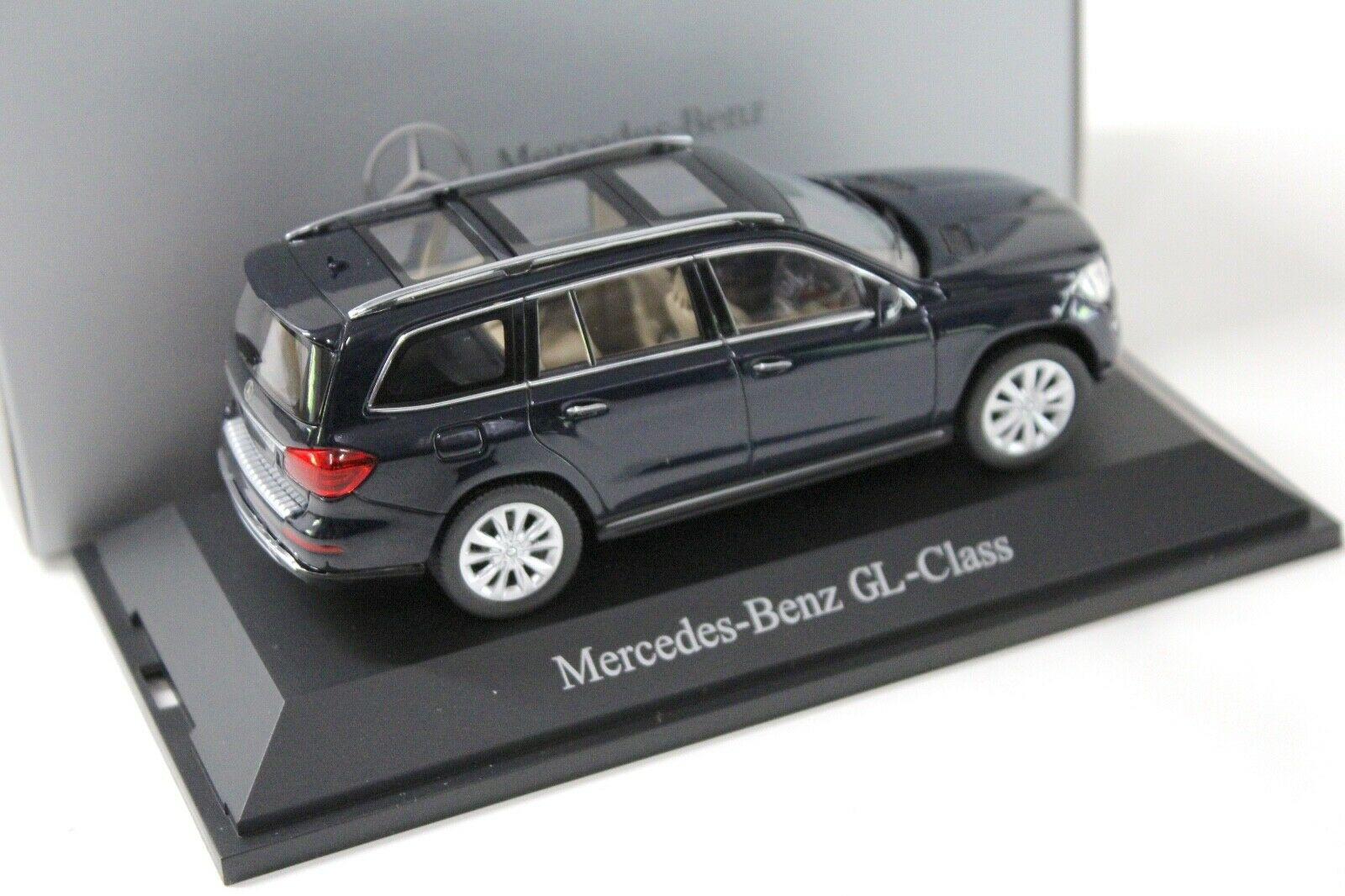 1:43 Norev Mercedes GL-Klasse X166 dark blue DEALER VERSION