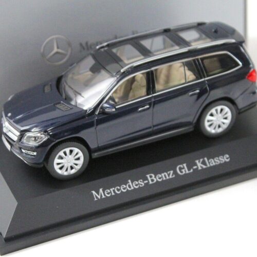 1:43 Norev Mercedes GL-Klasse X166 dark blue DEALER VERSION