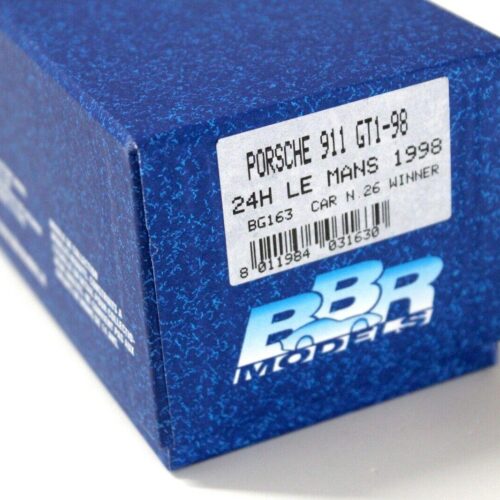 1:43 BBR Porsche 911 GT1 24h Le Mans 1998 Winner #26