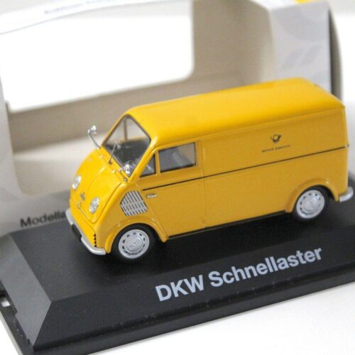 1:43 Schuco DKW Schnelllaster Kasten Deutsche Bundespost yellow POST Edition