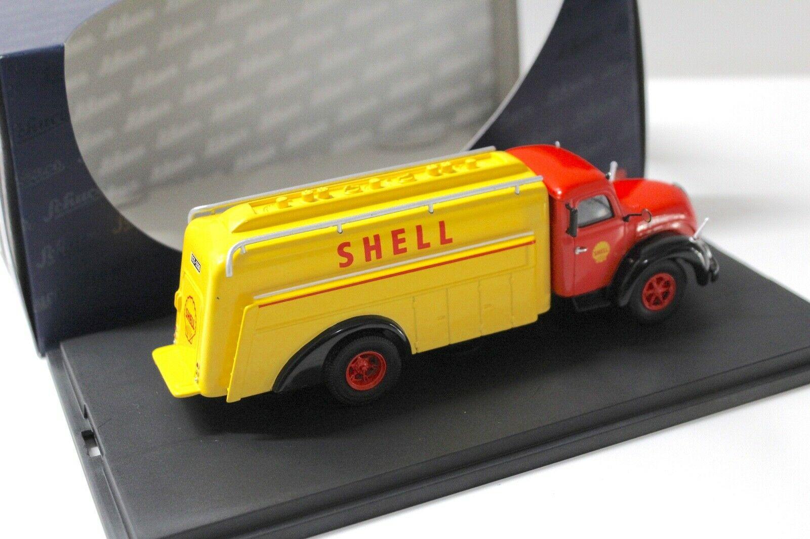 1:43 Schuco Magirus-Deutz S6500 Tankwagen Shell
