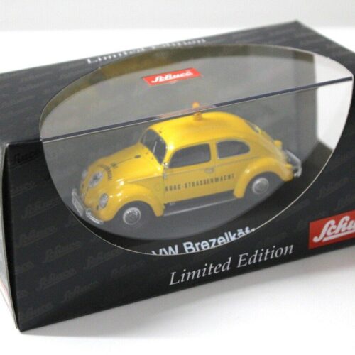 1:43 Schuco VW Brezelkäfer "ADAC" yellow