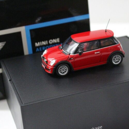 1:43 Minichamps Mini One R50 Aero Package red DEALER VERSION