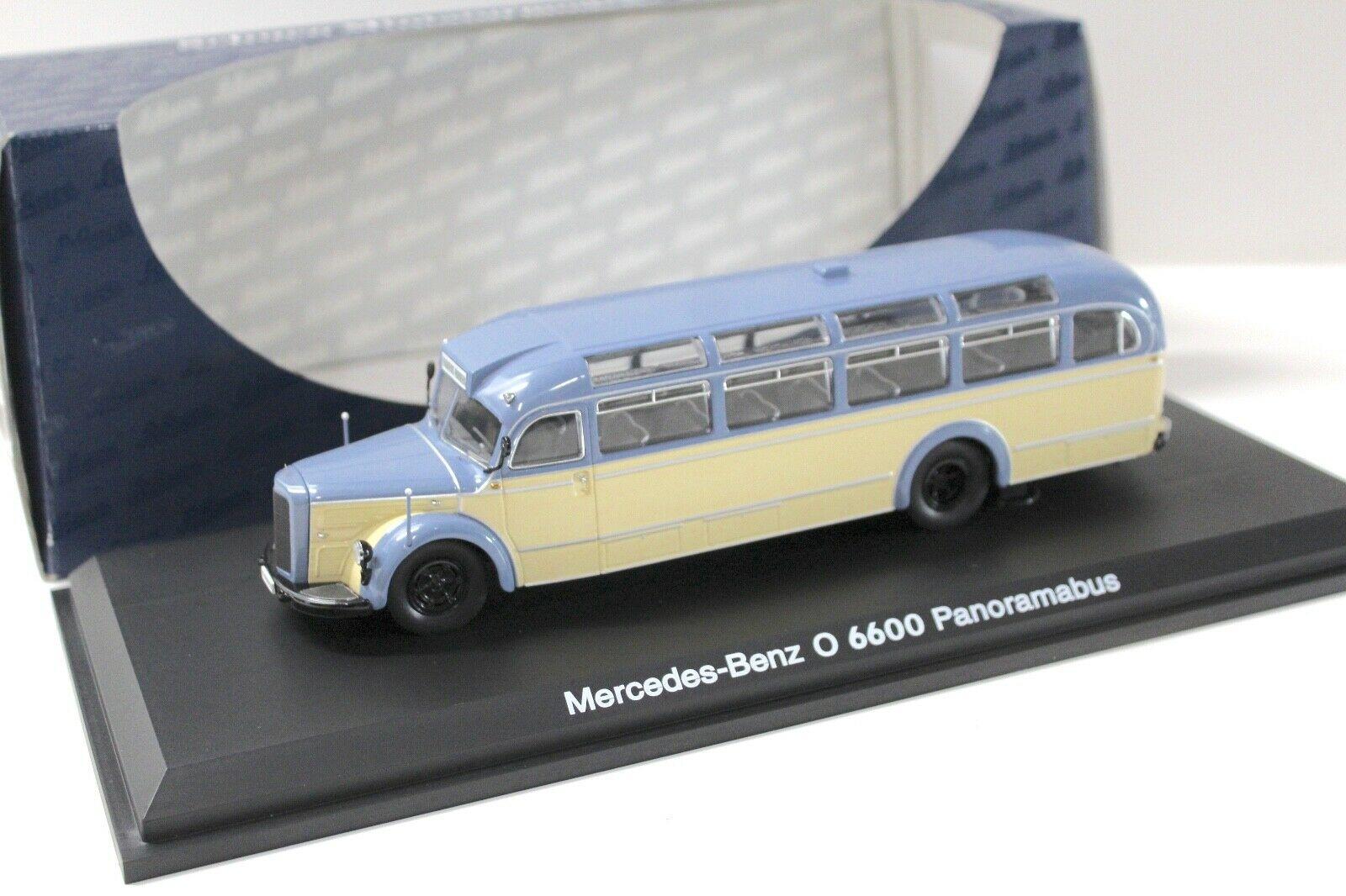 ID 51184 orig.jpg 1:43 Schuco Mercedes O6600 Bus Panoramabus beige/ blue