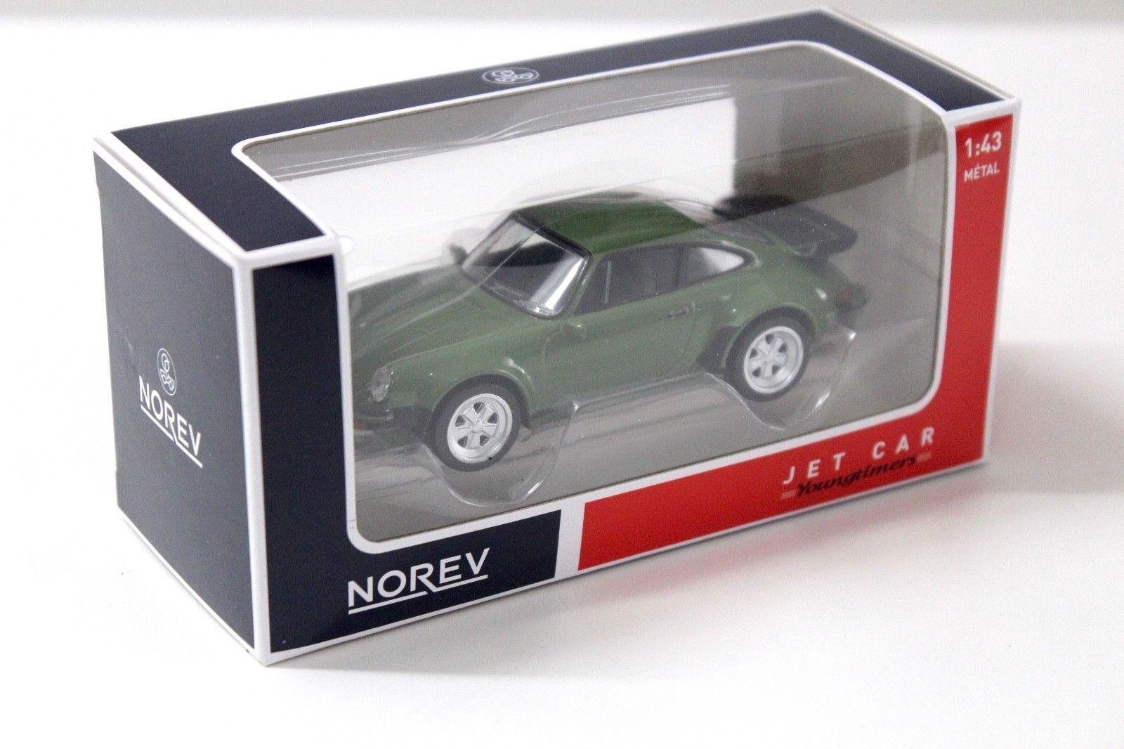 1:43 Norev Jet Car Porsche 911 Turbo 1978 green