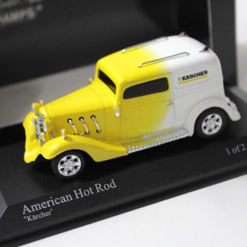1:43 Minichamps American Hot Rod yellow/ white KÄRCHER