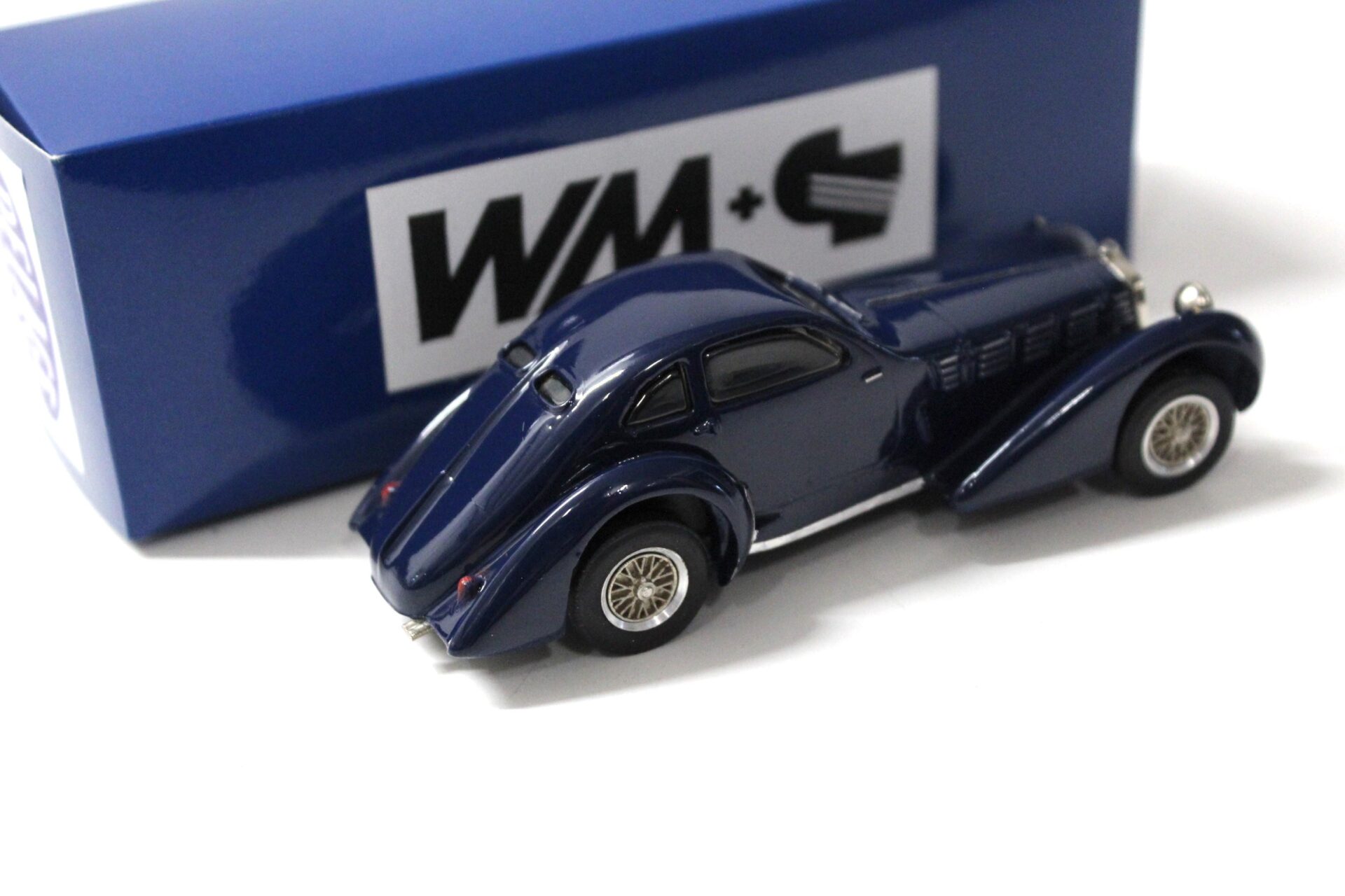 1:43 Western Models 1938 Delage D8 120 Danhausen Models blue