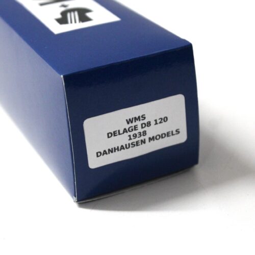 1:43 Western Models 1938 Delage D8 120 Danhausen Models blue