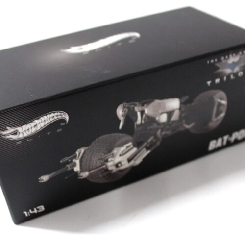 1:43 Hot Wheels Elite Motorcycle Batman BAT-POD Dark Knight Trilogy