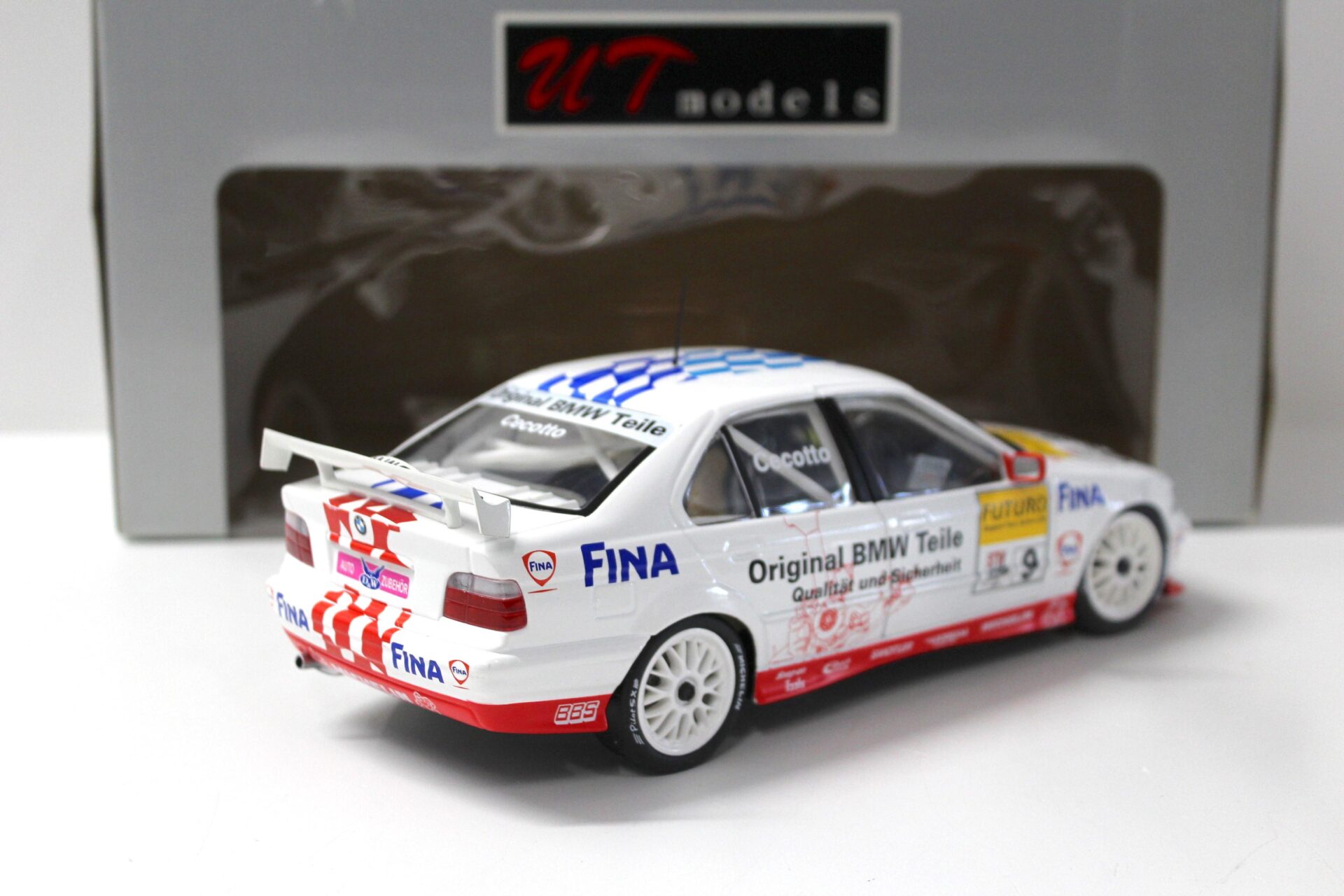 1:18 UT Models BMW 320i E36 STW Cup 1998 Cecotto #9