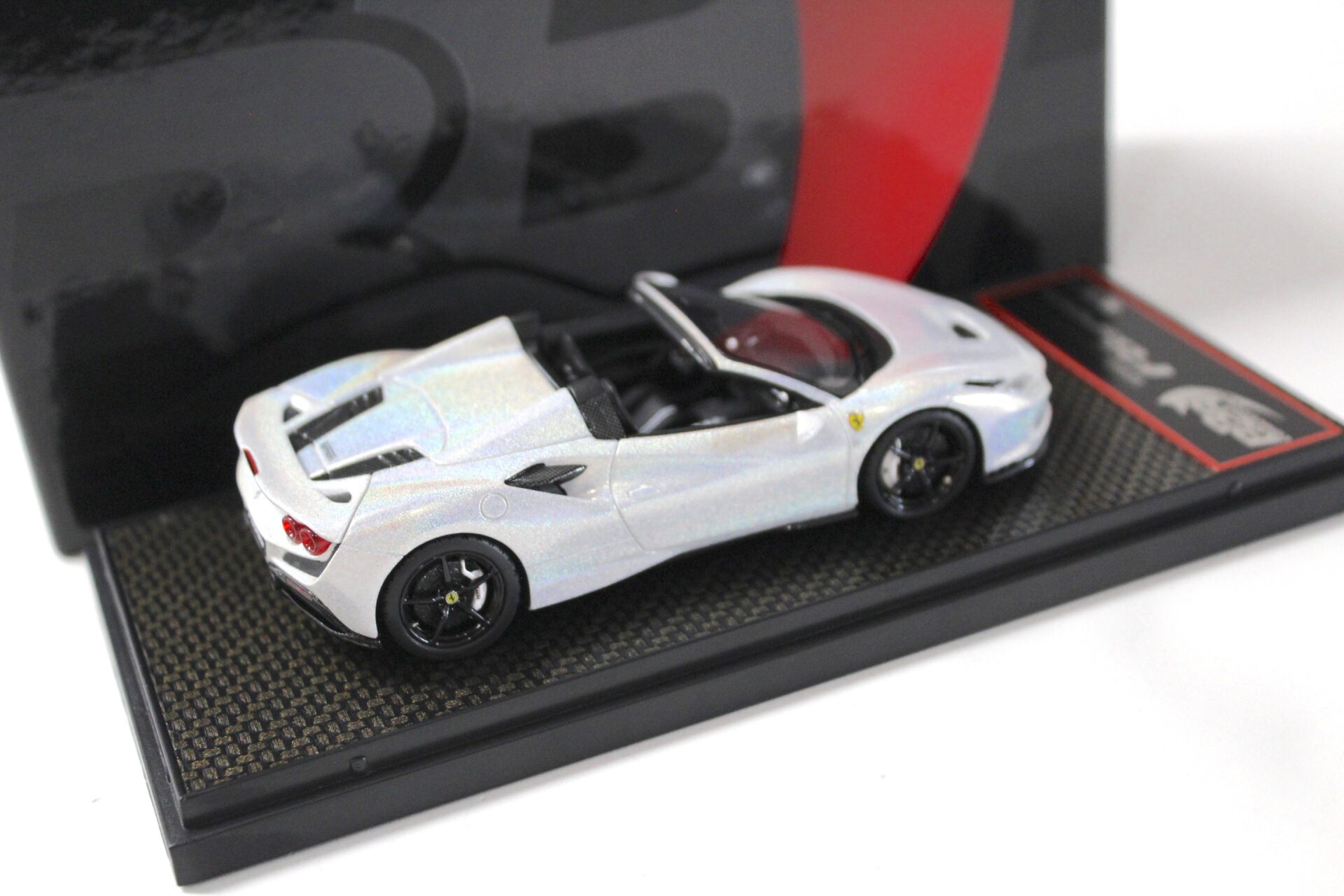 1:43 BBR Ferrari F8 Tributo Spider Special Pearl white Limited 24 pcs.