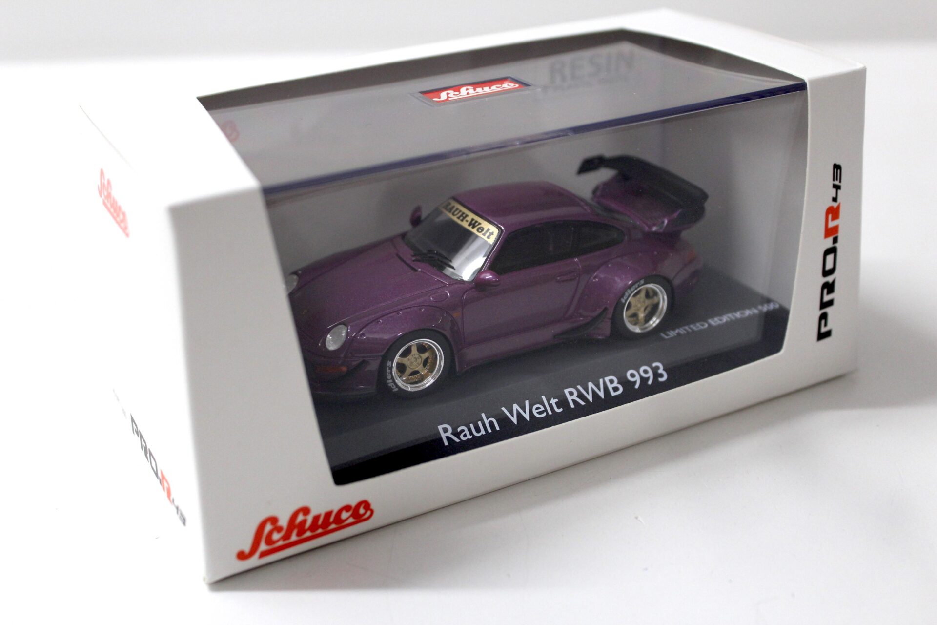 1:43 Schuco Porsche 911 (993) RAUH-Welt RWB 993 purple