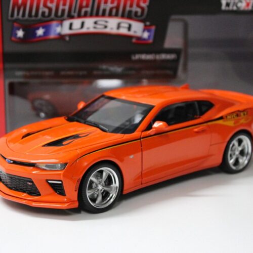 1:18 Auto World Chevrolet Camaro MCACN Nickey Super Camaro 2016 hugger orange