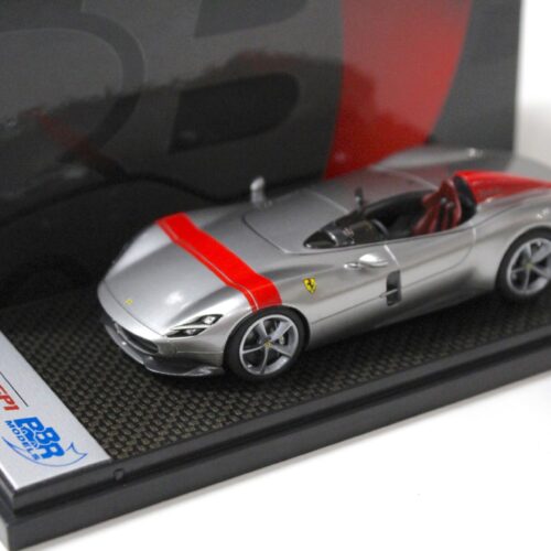 1:43 BBR Ferrari Monza SP1 Grigio Ferro metallic/ red Limited 65 pcs.