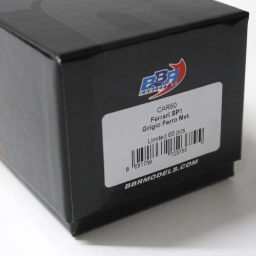 1:43 BBR Ferrari Monza SP1 Grigio Ferro metallic/ red Limited 65 pcs.