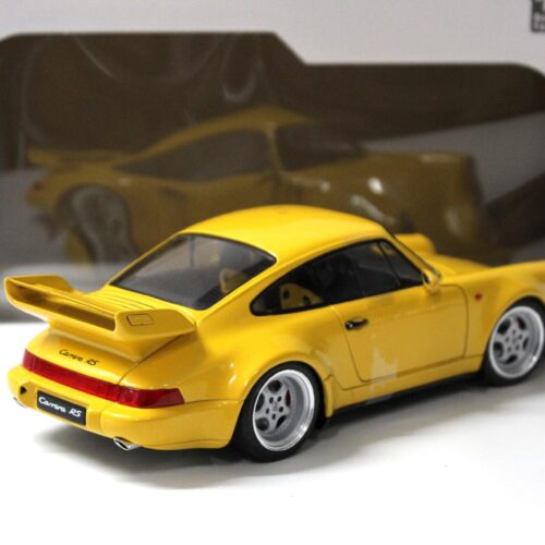1:18 Solido Porsche 911 (964) Carrera RS 3.8 Coupe yellow 1990