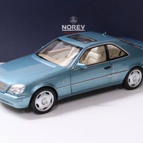 1:18 Norev Mercedes CL600 Coupe 1997 blue metallic