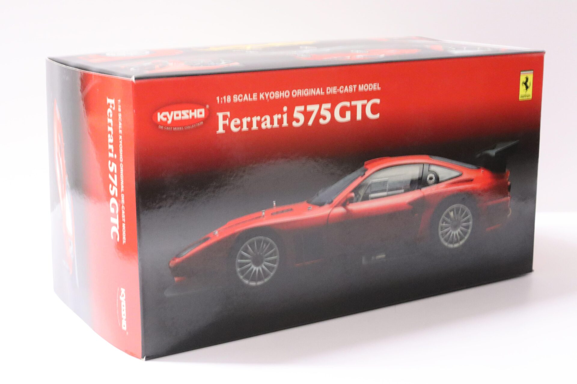 1:18 Kyosho Ferrari 575 GTC Coupe 2004 matt black