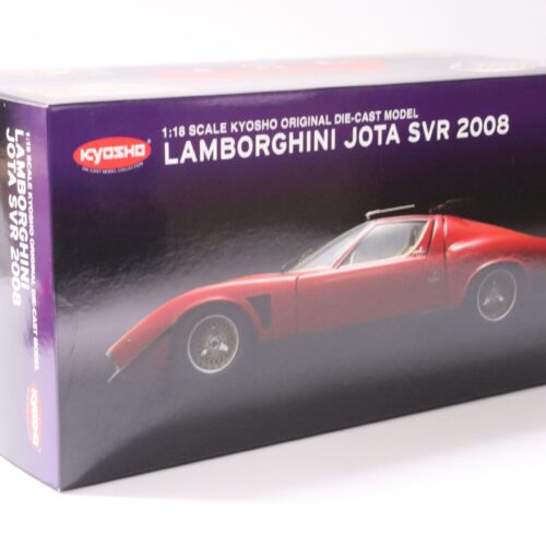 1:18 Kyosho Lamborghini Jota SVR 2008 red/ gold interior
