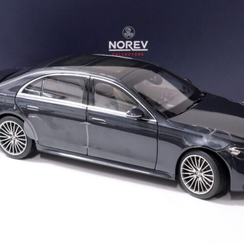 1:18 Norev Mercedes S-Klasse AMG-Line Limousine 2021 anthracite blue metallic