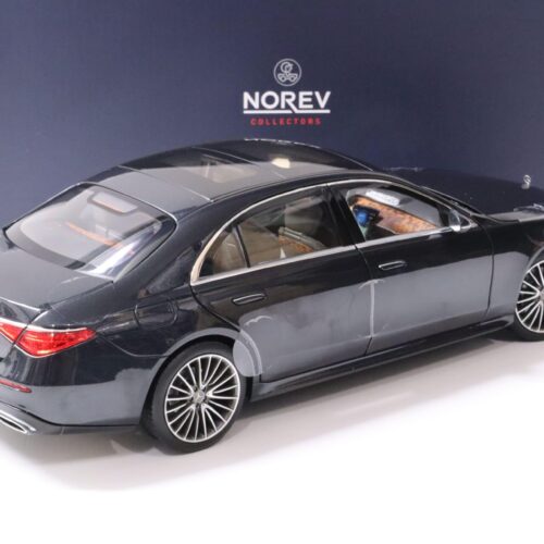 1:18 Norev Mercedes S-Klasse AMG-Line Limousine 2021 anthracite blue metallic