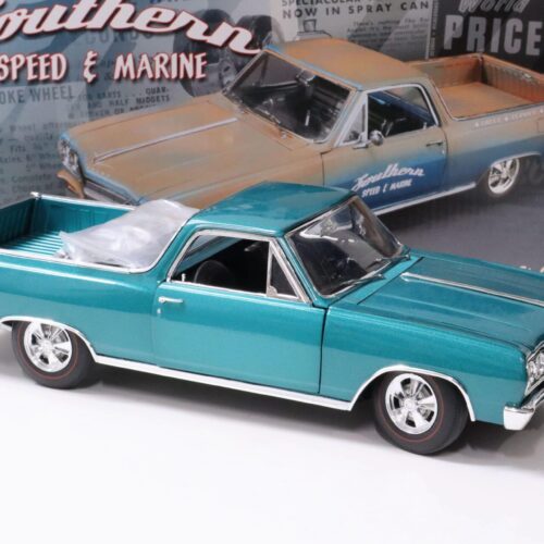 1:18 ACME 1965 Chevrolet El Camino "Southern Speed & Marine" blue Limited 210 pcs.