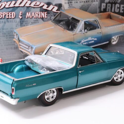 1:18 ACME 1965 Chevrolet El Camino "Southern Speed & Marine" blue Limited 210 pcs.