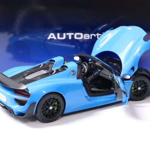 1:18 AUTOart Porsche 918 Spyder Riviera blue 2013