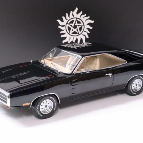 1:18 Greenlight 1970 Dodge Charger Coupe SUPERNATURAL black