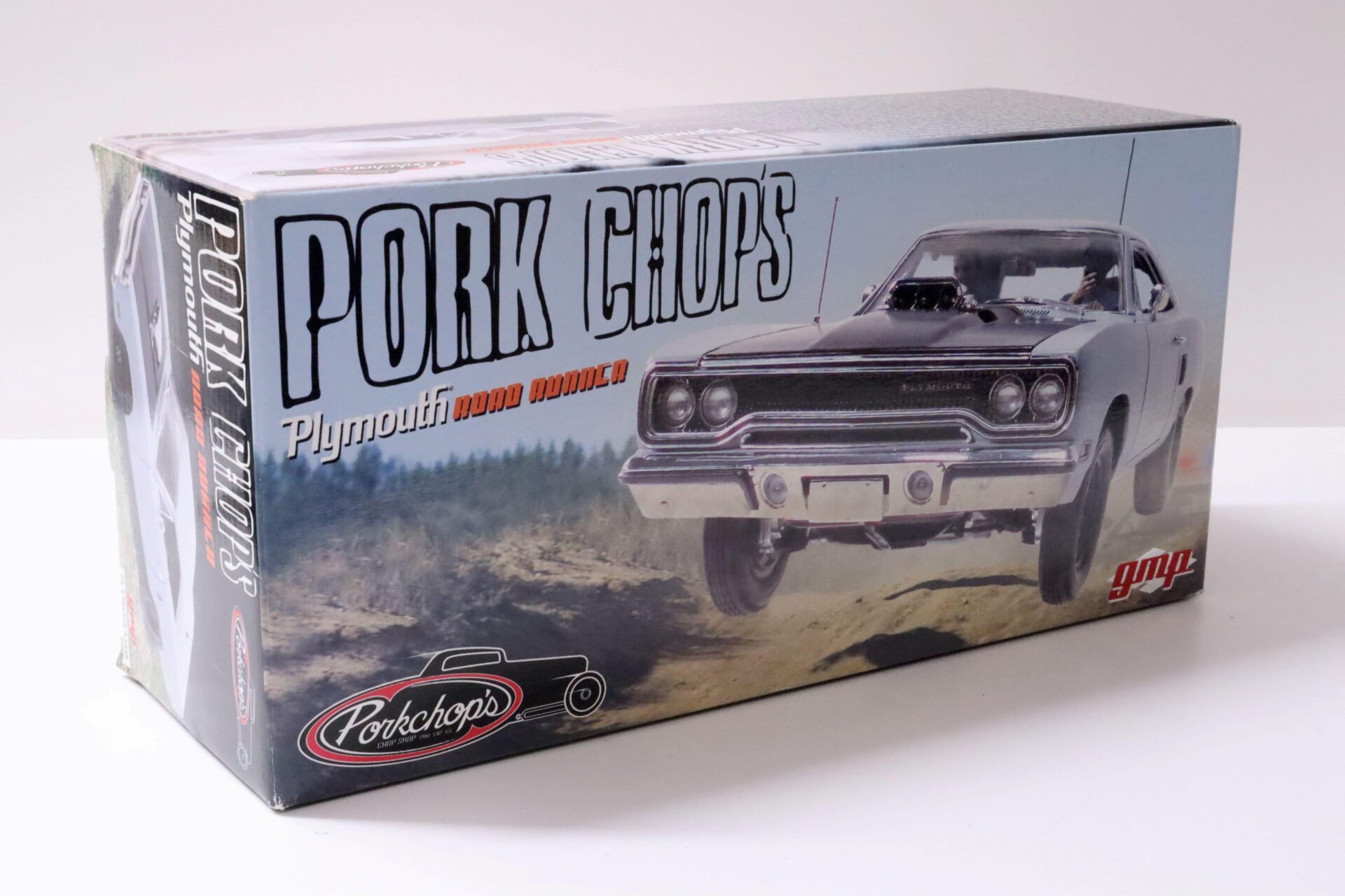 1:18 GMP PORK CHOPS Plymouth Road Runner grey/ black G1803106