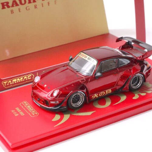 1:43 Tarmac Porsche 911 993 RWB RAUH-WELT bright red HOBBY43