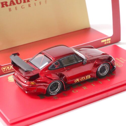 1:43 Tarmac Porsche 911 993 RWB RAUH-WELT bright red HOBBY43
