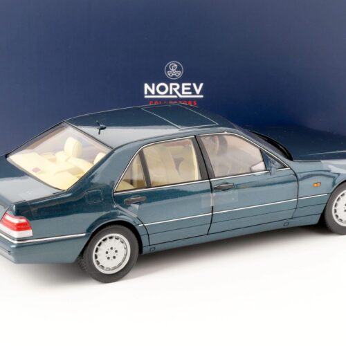 1:18 Norev Mercedes S600 S-Klasse W140 Limousine 1997 green metallic