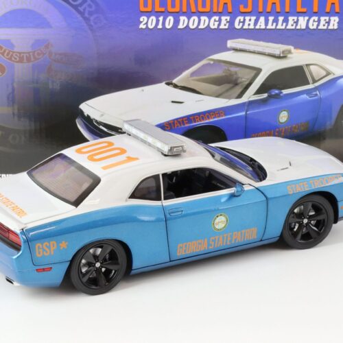 1:18 ACME 2010 Dodge Challenger SRT8 Georgia State Police with LED light Bar