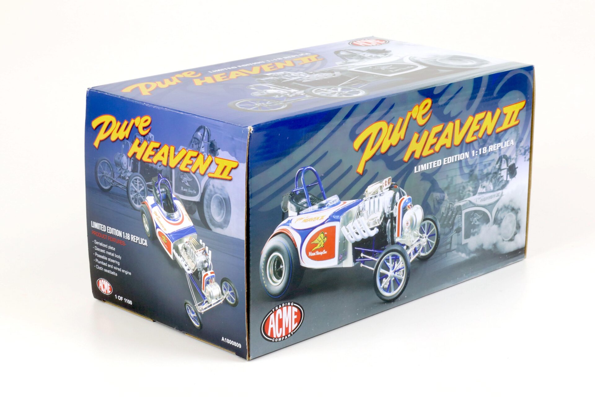 1:18 ACME PURE HEAVEN II Dragster Moon Racing Cam A1800809