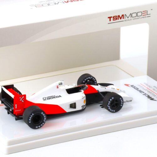 1:43 TSM 1991 McLaren MP4/6 Japanese Grand Prix GP 2nd Place #1 A.Senna