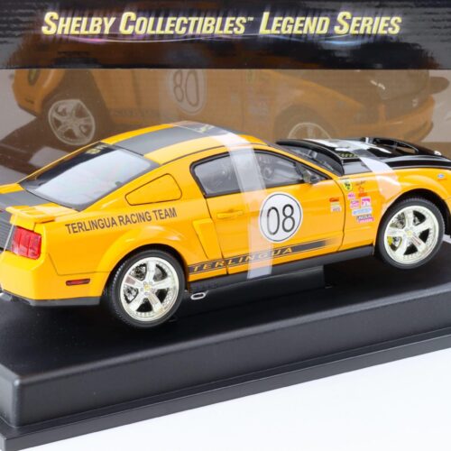 1:18 Shelby Collectibles 2008 Shelby Mustang TERLINGUA #08 grabber orange/ black